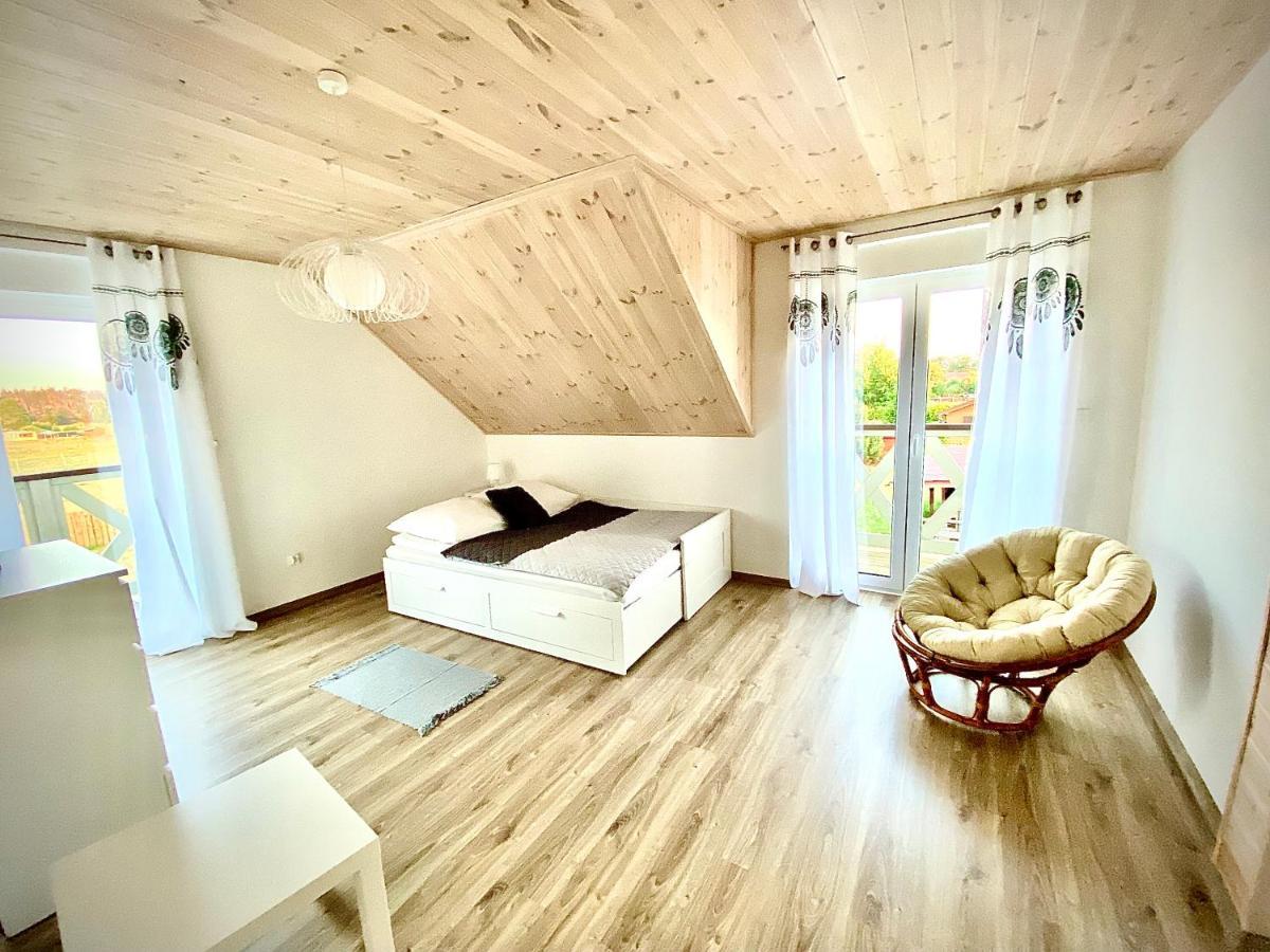 Dom Kaszubka Oaza Villa Sominy Exteriör bild